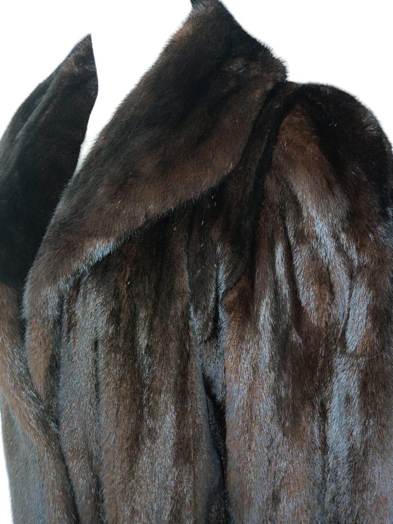 Holt Renfrew Mink Fur Coat (Size 14-L) ~no duties