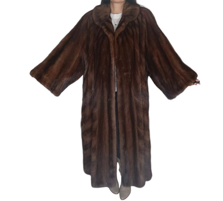 Giuliana Tesso Holt's Renfrew Mink Fur Full Length Coat (Size 20 - L) ~no duties