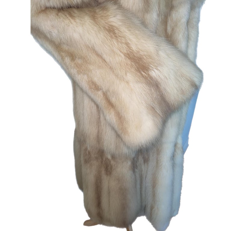 Brand new Bisang Golden sable Fur Coat (Size 10/ M) 45000$ ~no duties