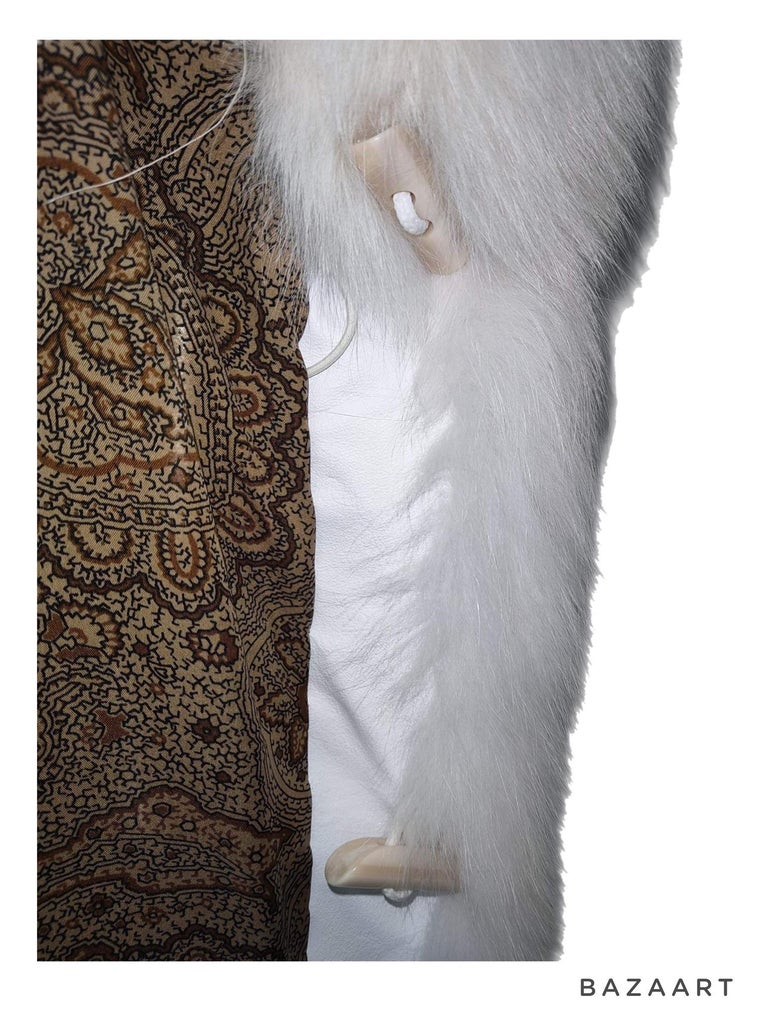 Brand new lynx fur coat size with hood 14 L ~no duties