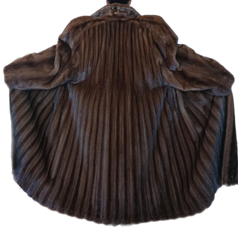Christian Dior Demi Buff Mink Fur Swing Coat (Size 20 XL) ~no duties