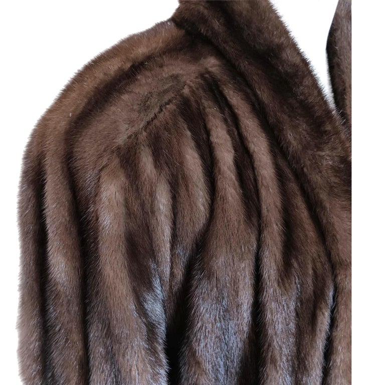 Christian Dior Demi Buff Mink Fur Swing Coat (Size 20 XL) ~no duties