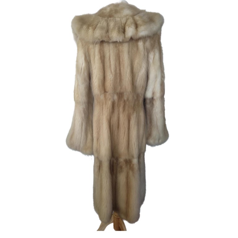 Brand new Bisang Golden sable Fur Coat (Size 10/ M) 45000$ ~no duties