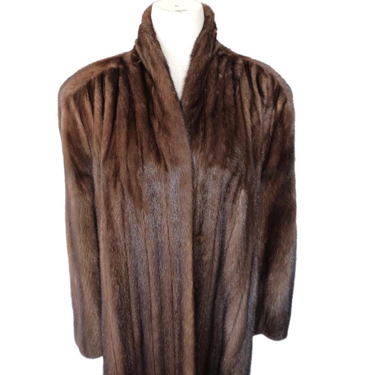 Christian Dior Demi Buff Mink Fur Swing Coat (Size 20 XL) ~no duties