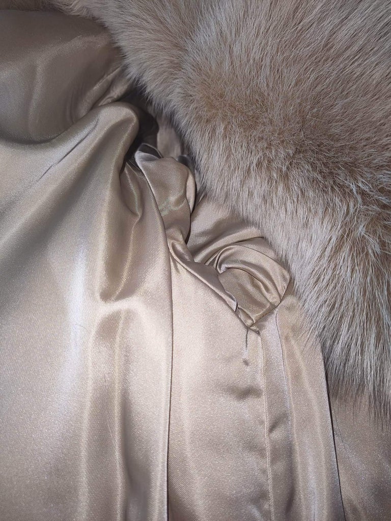 Brand new lightweight saga fox fur coat size 8 ~no duties