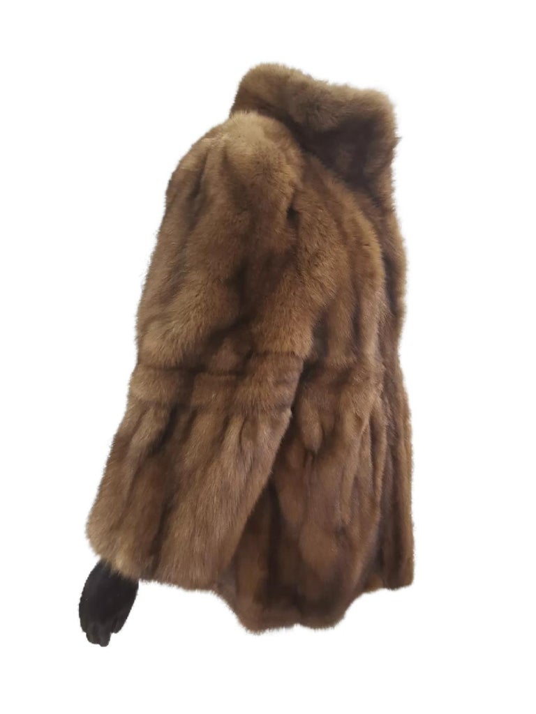 Brand New Sable Fur Coat (Size 20-22 XXL) ~no duties