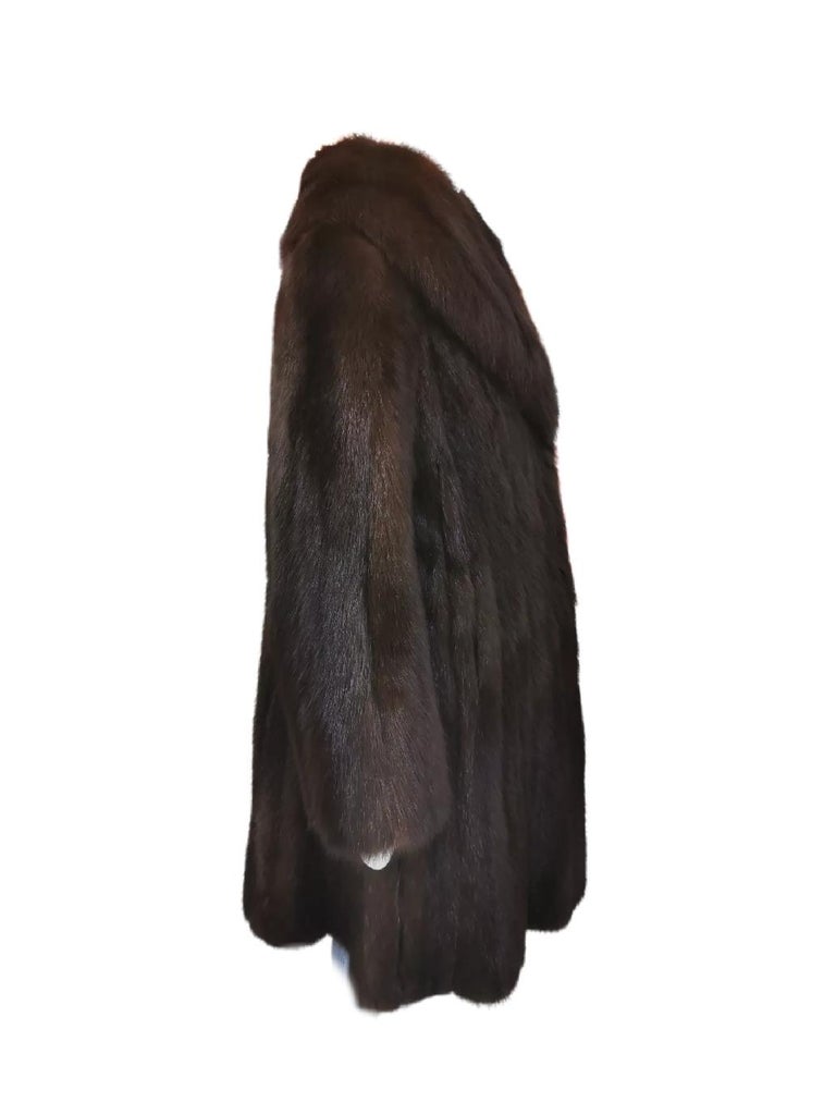 Louis Féraud Barguzin Russian Sable Fur Coat (Size 8-M) ~no duties