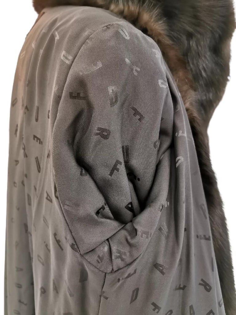 Louis Féraud Barguzin Russian Sable Fur Coat (Size 8-M) ~no duties