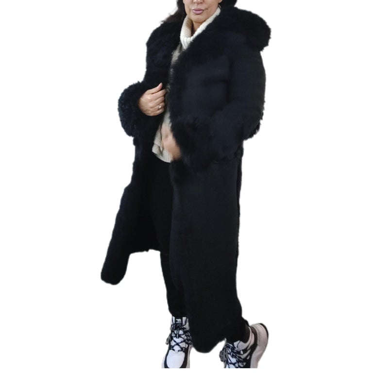 Gucci Shearling Lambs Fur Trench Coat (Size 8-S/M) ~no duties