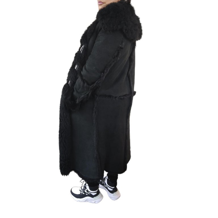 Gucci Shearling Lambs Fur Trench Coat (Size 8-S/M) ~no duties