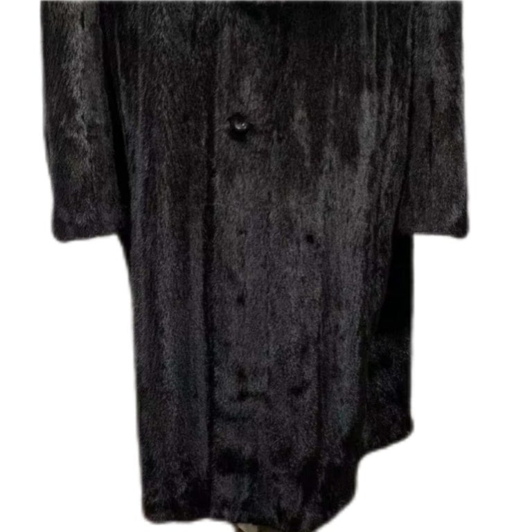 Brand new Big Tall Blackglama Men's mink fur coat parka jacket size 2 XL