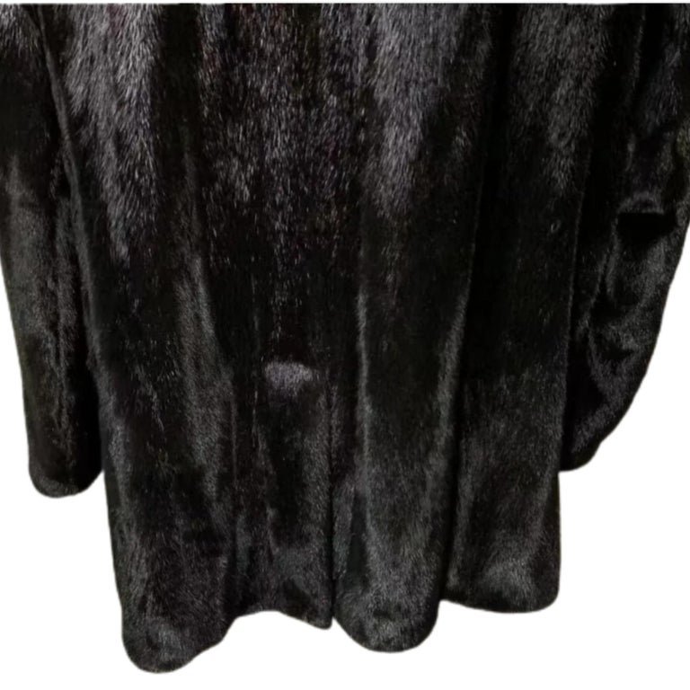 Brand new Big Tall Blackglama Men's mink fur coat parka jacket size 2 XL
