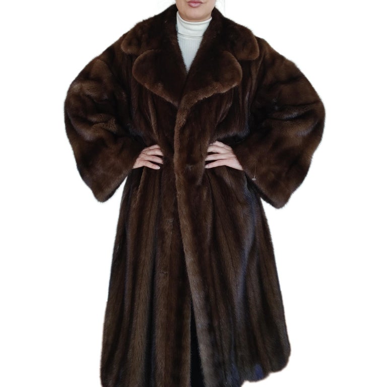 Christian dior mink fur coat size 18 ~no duties