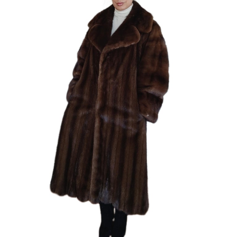Christian dior mink fur coat size 18 ~no duties