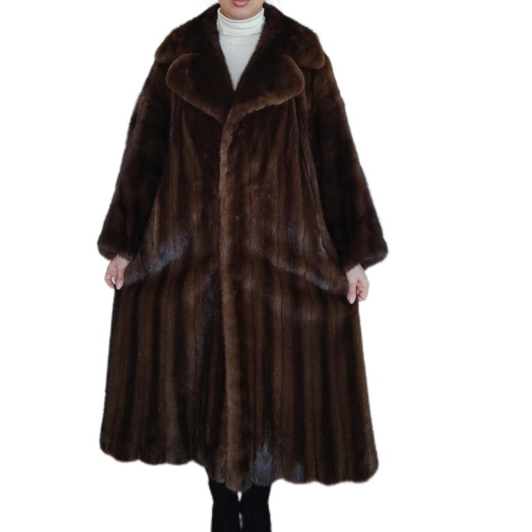 Christian dior mink fur coat size 18 ~no duties