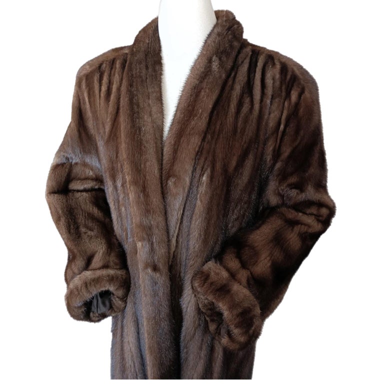 Christian Dior Demi Buff Mink Fur Swing Coat (Size 20 XL) ~no duties