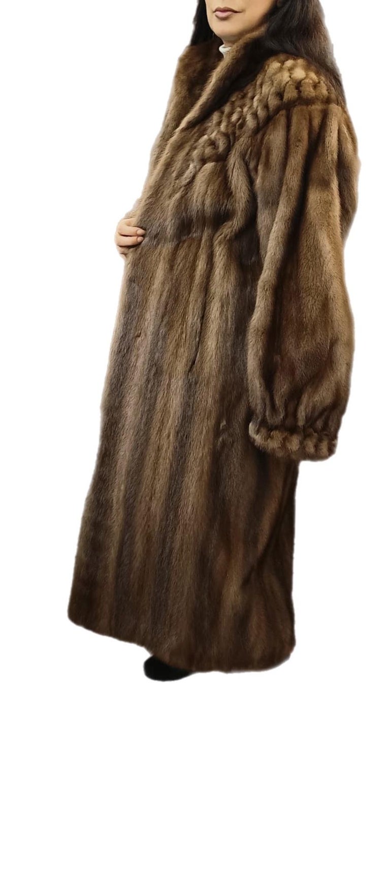 Brand new Balenciaga Demi Buff Mink Fur Coat (12-M) ~no duties