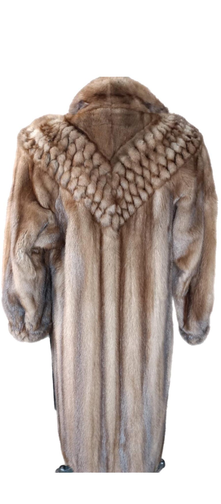 Brand new Balenciaga Demi Buff Mink Fur Coat (12-M) ~no duties