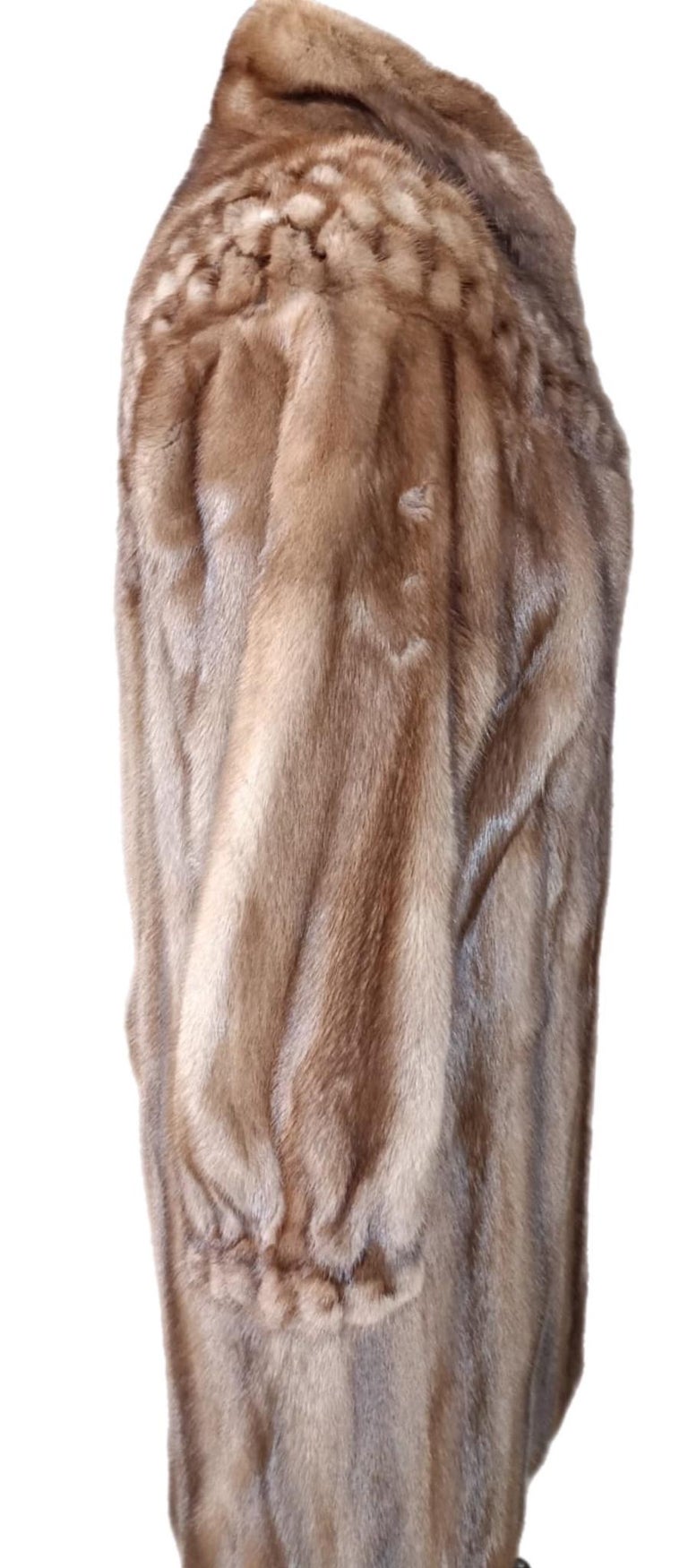 Brand new Balenciaga Demi Buff Mink Fur Coat (12-M) ~no duties
