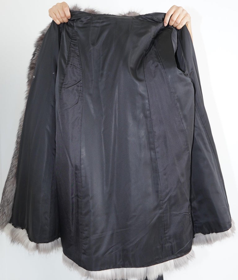 Brand new Chrystal Fox Fur Coat (Size 16-XL)
