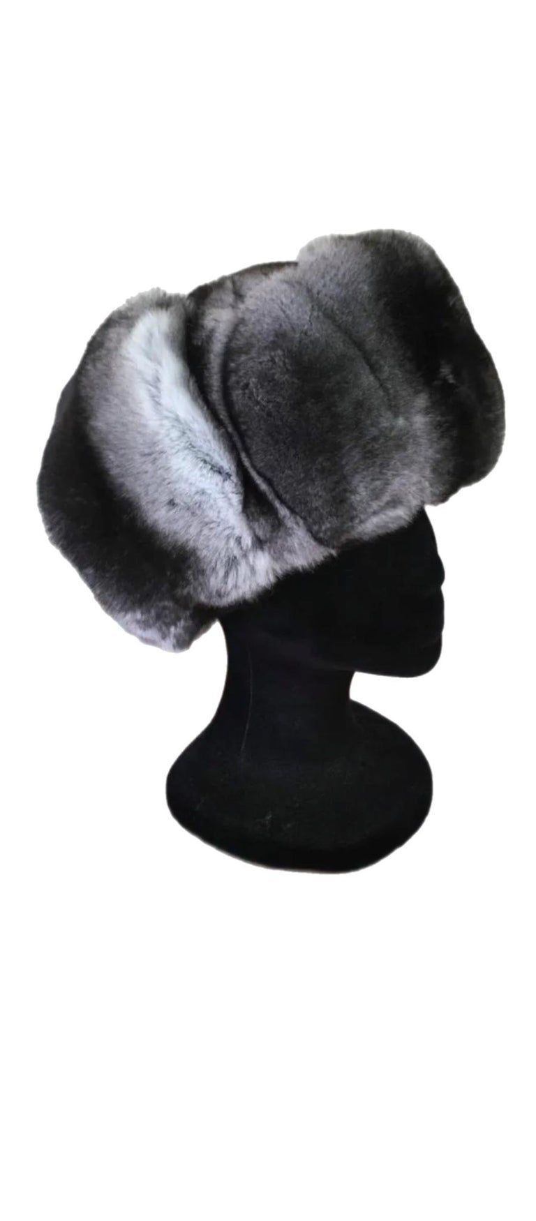 Brand New Chinchilla Fur hat (Size - M)