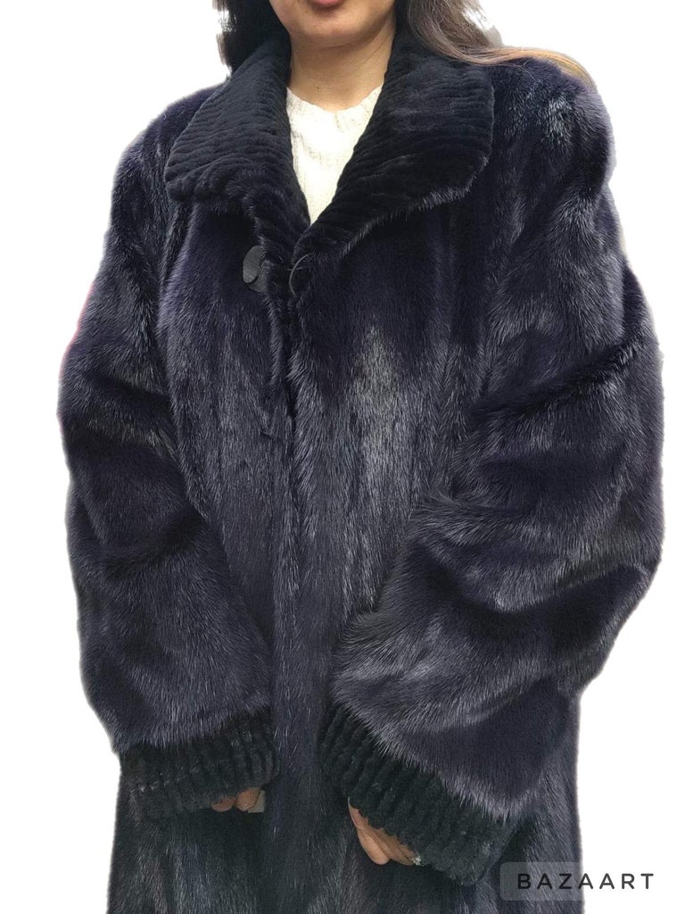 ~Unused Purple Mink Fur Coat (Size 18-20 XL)