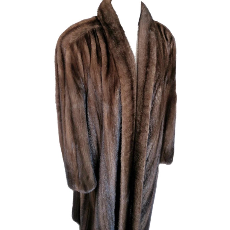 Christian Dior Demi Buff Mink Fur Swing Coat (Size 20 XL) ~no duties