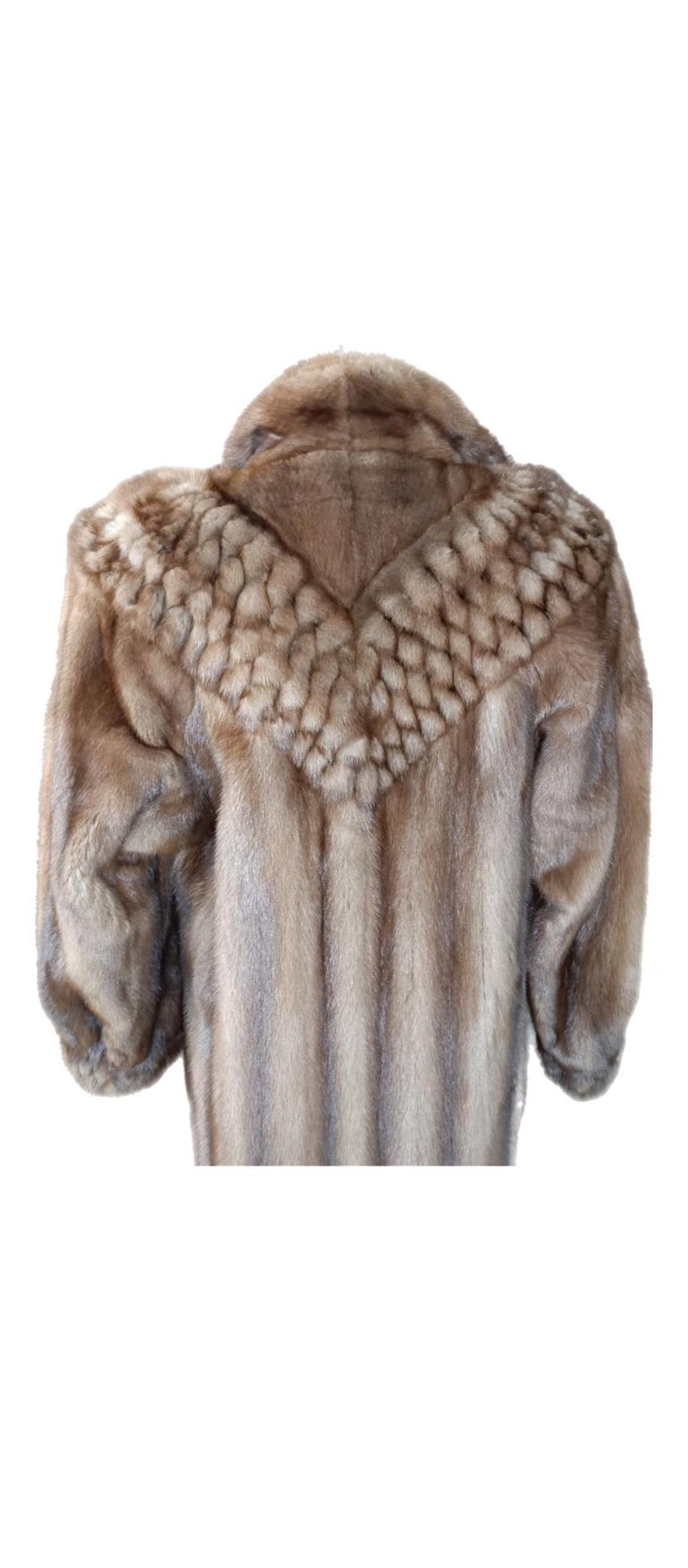 Brand new Balenciaga Demi Buff Mink Fur Coat (12-M) ~no duties