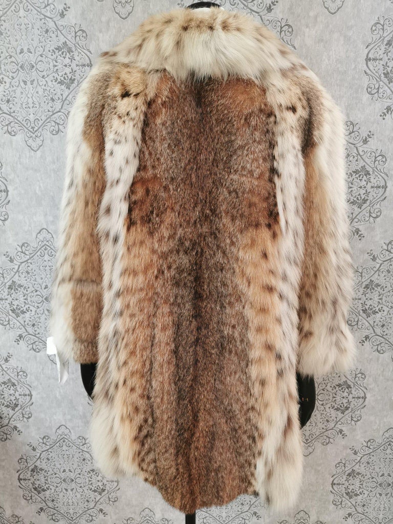 Lynx bob cat fur coat size 6 ~no duties