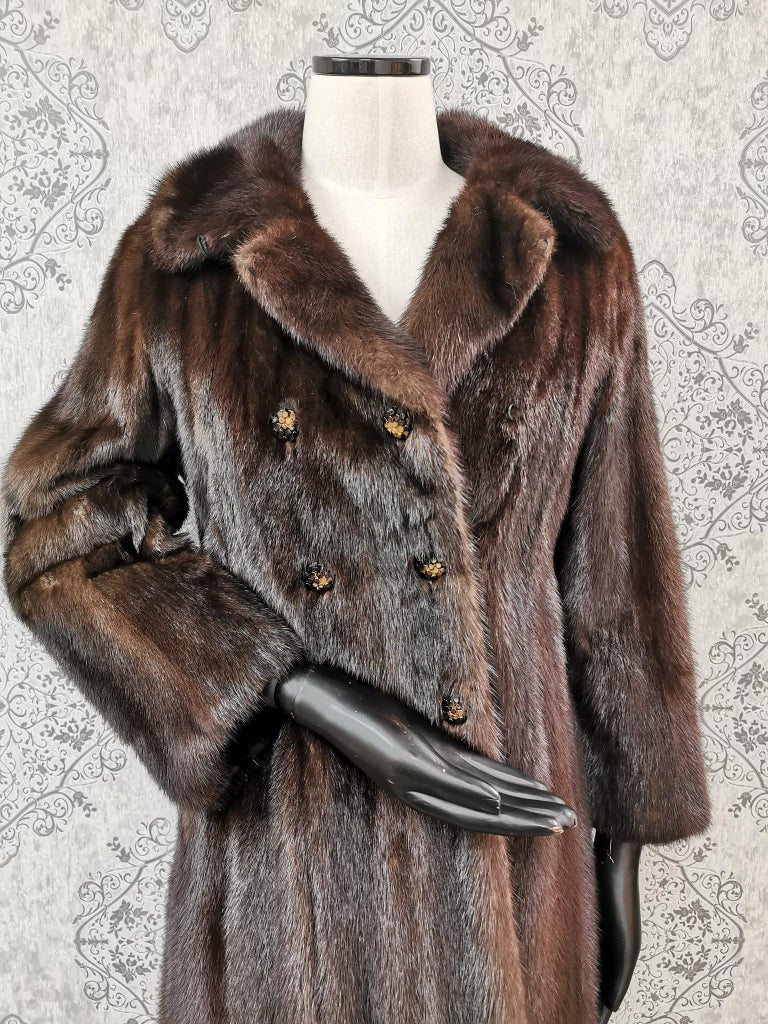 Christian dior / Holt renfrew mink fur coat size 6 ~no duties
