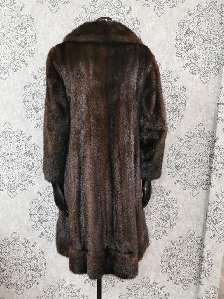 Christian dior / Holt renfrew mink fur coat size 6 ~no duties
