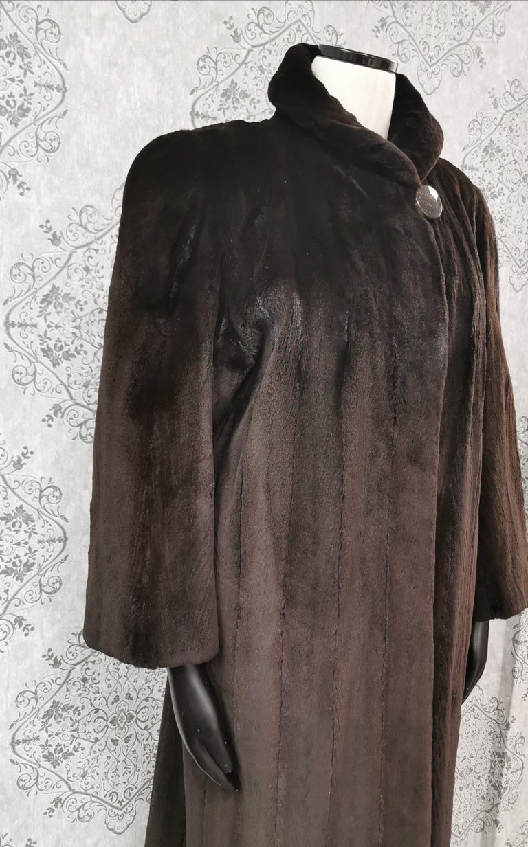 Brand New Blackglama Ranch Sheared Mink Fur Coat (Size 14 - Large) ~no duties
