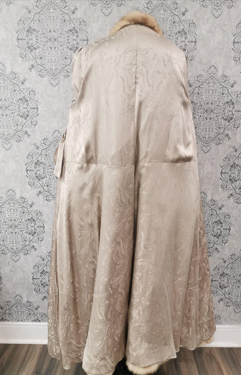 Golden sable Fur Stroller Coat (Size 14/ Large) Brand New ~no duties