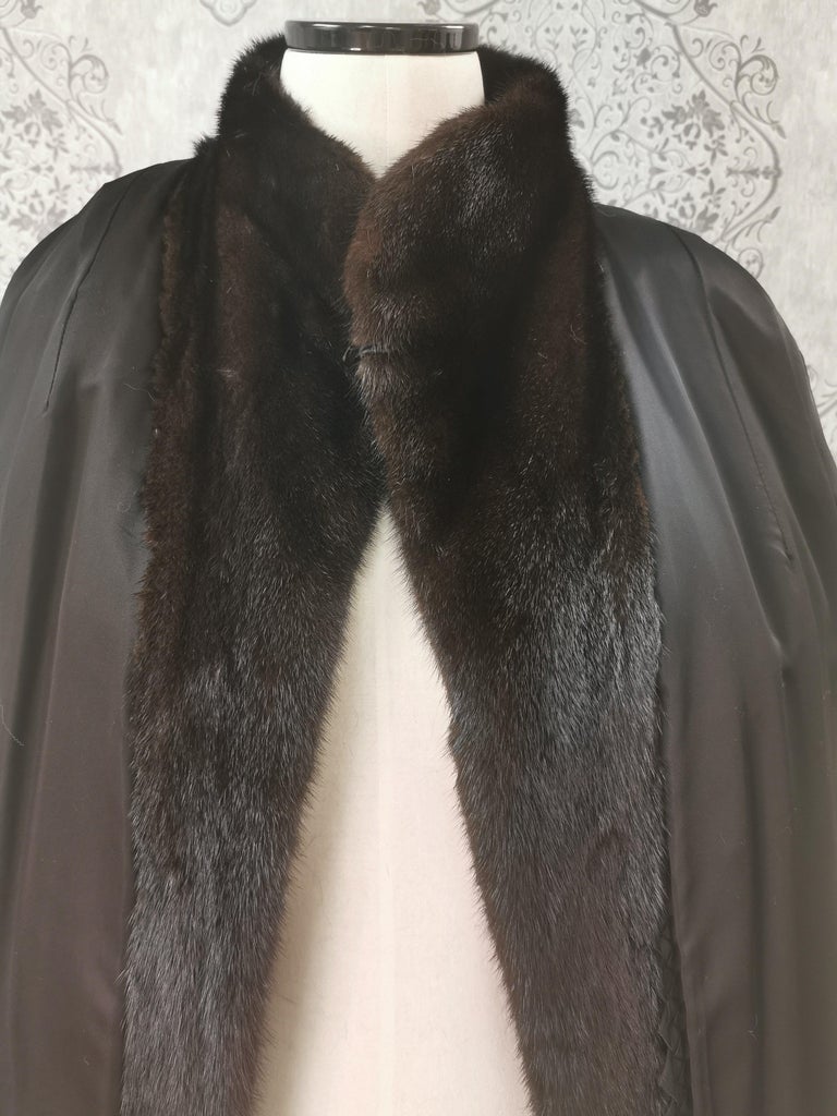 Brand New Perry Ellis Ranch Mink Fur Coat (Size 10-M) ~no duties