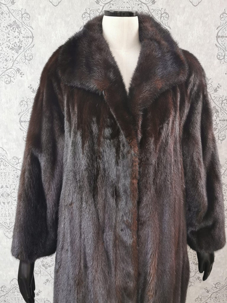 Mint Vintage Ranch Mink Fur Coat (Size 14-XL) ~no duties
