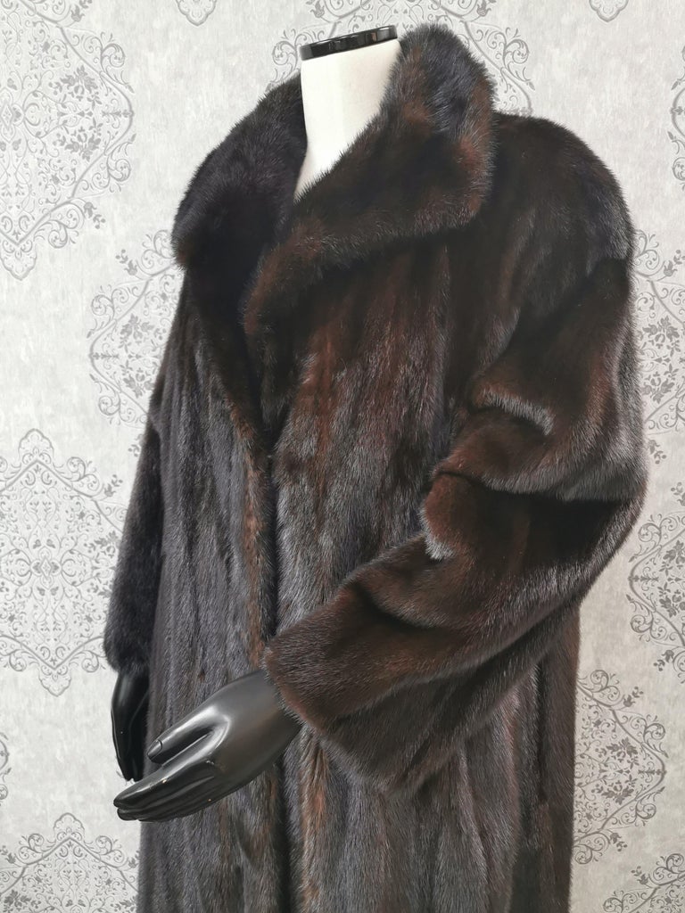 Mint Vintage Ranch Mink Fur Coat (Size 14-XL) ~no duties