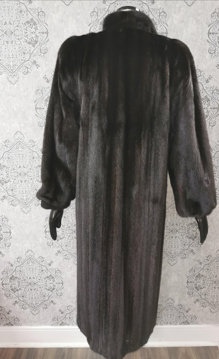 Brand New Perry Ellis Ranch Mink Fur Coat (Size 10-M) ~no duties
