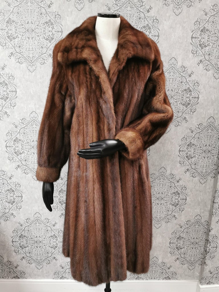 Birger Christensen Demi Buff Mink Fur Coat (Size-8/S) ~no duties