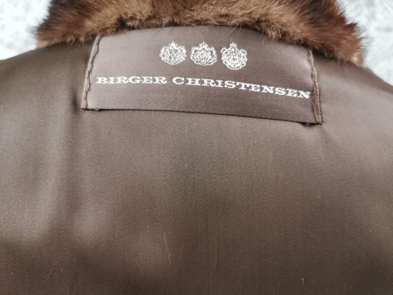 Birger Christensen Demi Buff Mink Fur Coat (Size-8/S) ~no duties