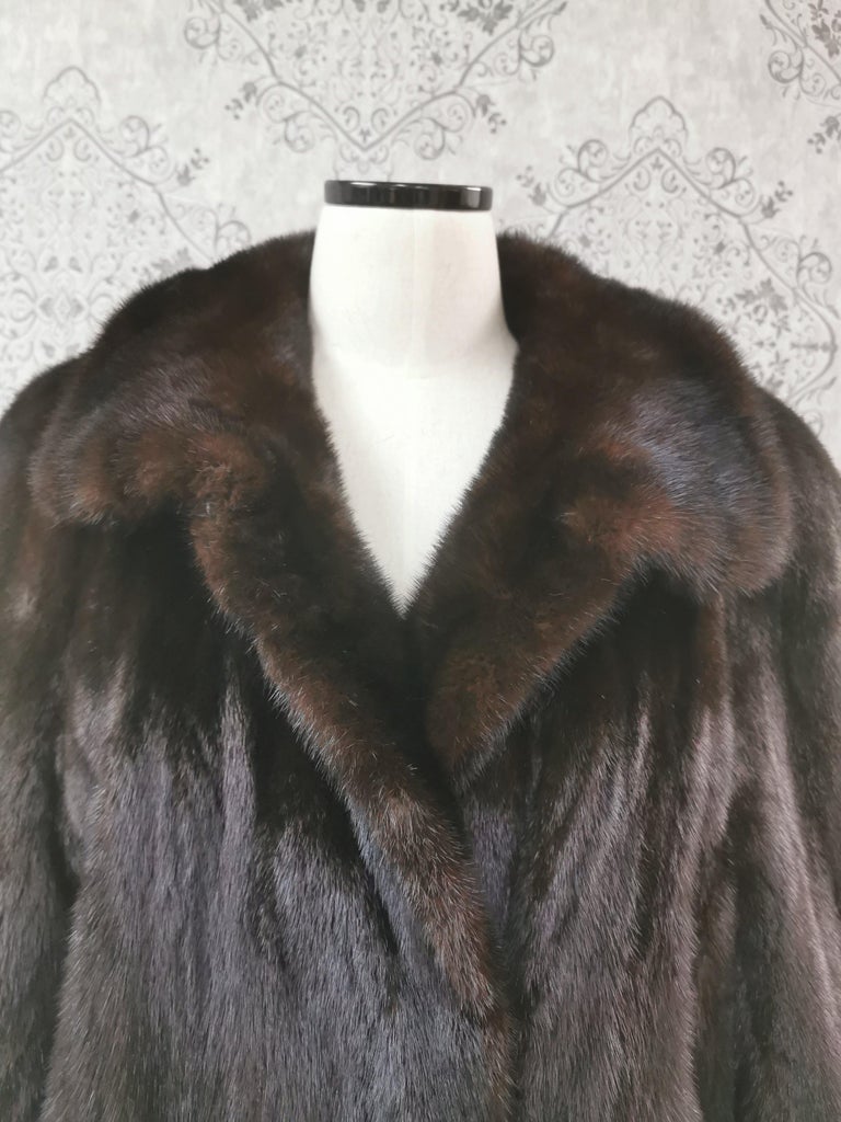 Ranch Mink Fur Full Length Coat (Size 14 - L) ~no duties