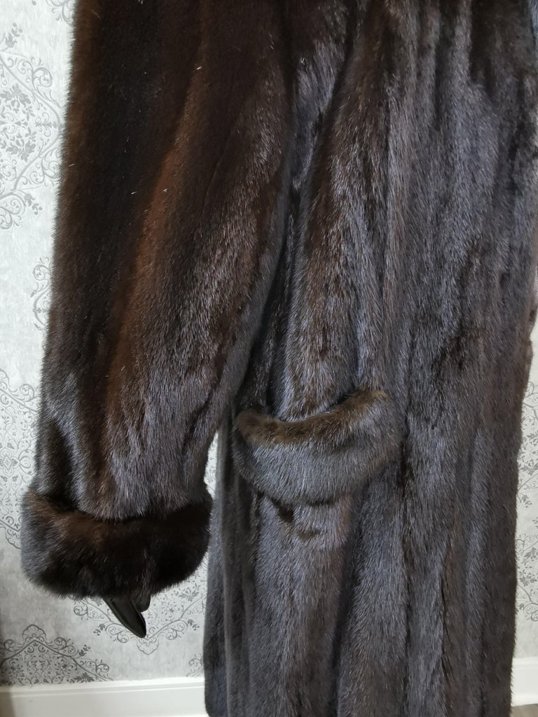 Ranch Mink Fur Full Length Coat (Size 14 - L) ~no duties