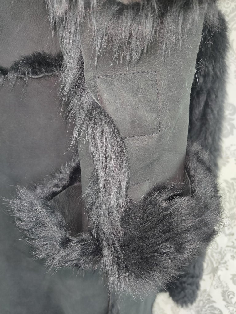 Gucci Shearling Lambs Fur Trench Coat (Size 8-S/M) ~no duties