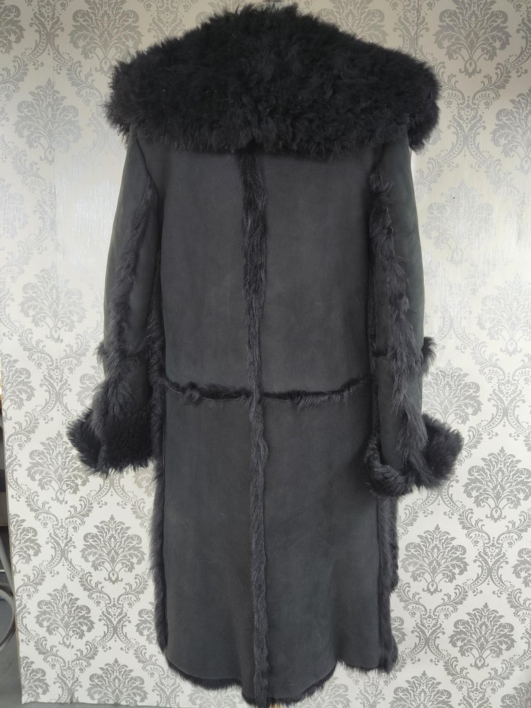 Gucci Shearling Lambs Fur Trench Coat (Size 8-S/M) ~no duties