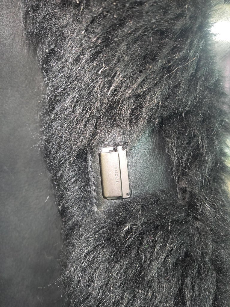 Gucci Shearling Lambs Fur Trench Coat (Size 8-S/M) ~no duties