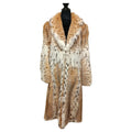 Christian Dior Prestigious white belly bobcat lynx fur coat 8-10/M~no duties