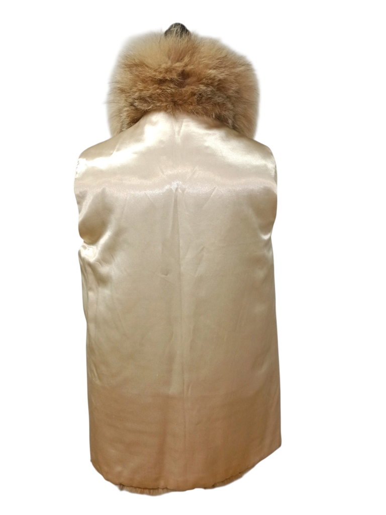 Unused canadian lightweight lynx fur coat size 10 L ~no duties