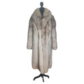 Perfect unused Norwegian fox fur coat 8/S~no duties