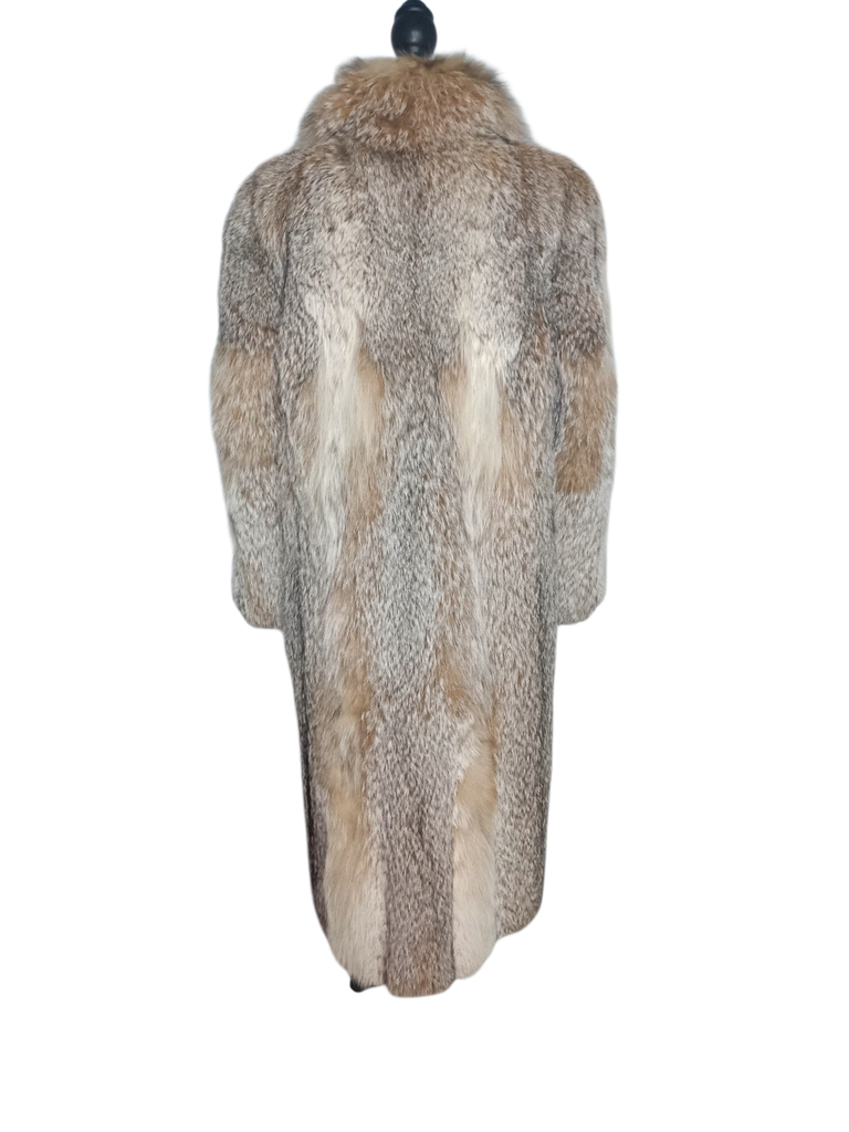 Unused vintage Canadian lynx fur coat size 10/M ~no duties