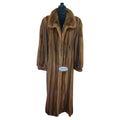 Birger Christensen demi buff female mink fur coat 16/L~no duties