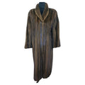Unused vintage BISANG demi buff mink fur coat 14/L ~no duties